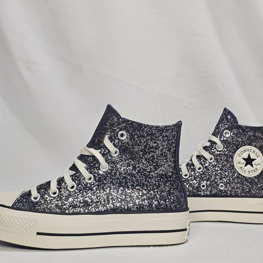 Converse Women CTAS Lift Platform Canvas High Top Sneakers Size 8.5  A09551C NWT